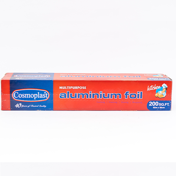 Cosmoplast Kitchen Aluminum Foil 200sqf