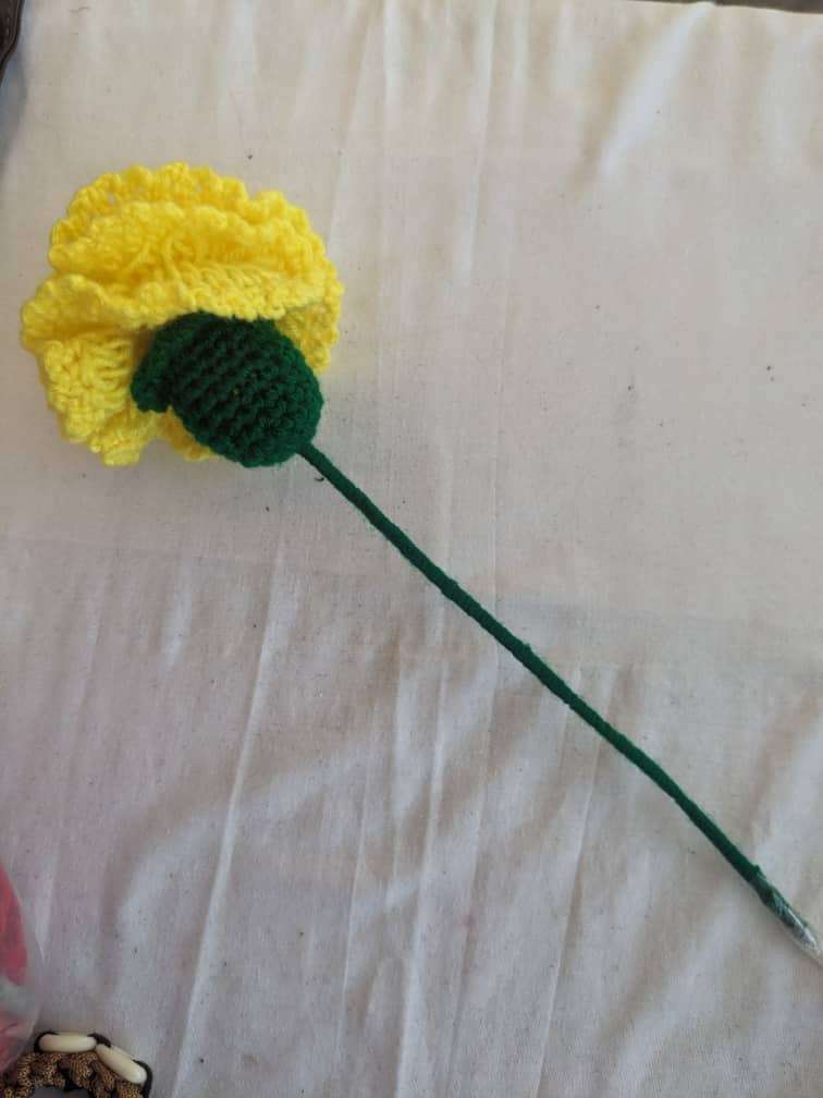 Crochet Knitting Pattern Flower