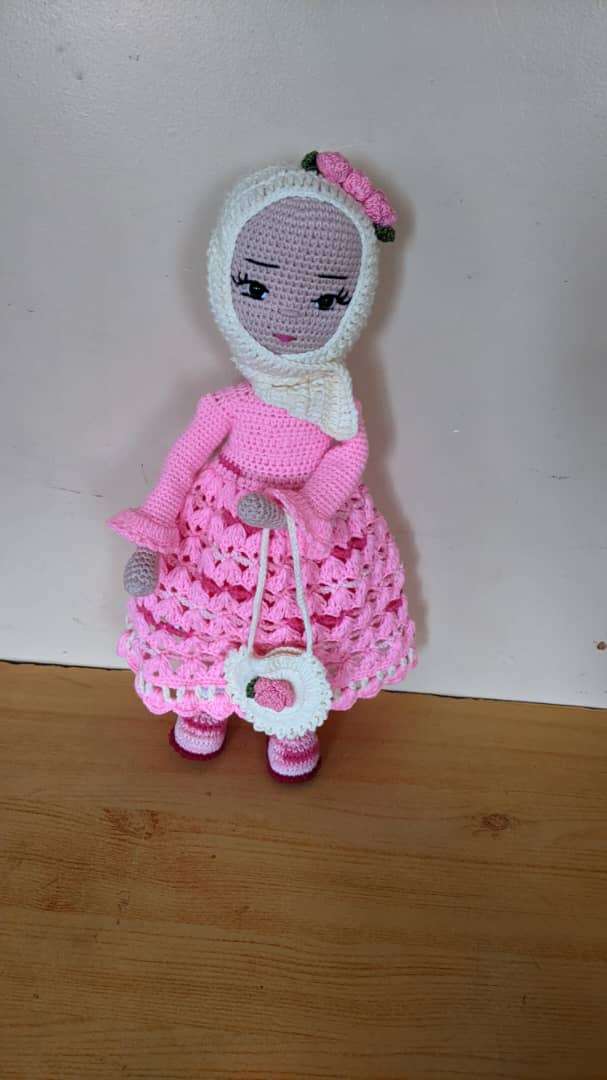 Hijab Crochet Doll