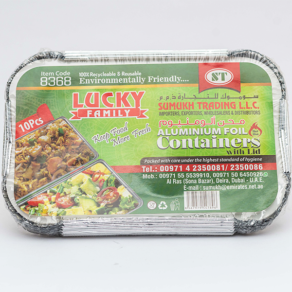 Lucky Family Aluminum Foil Container