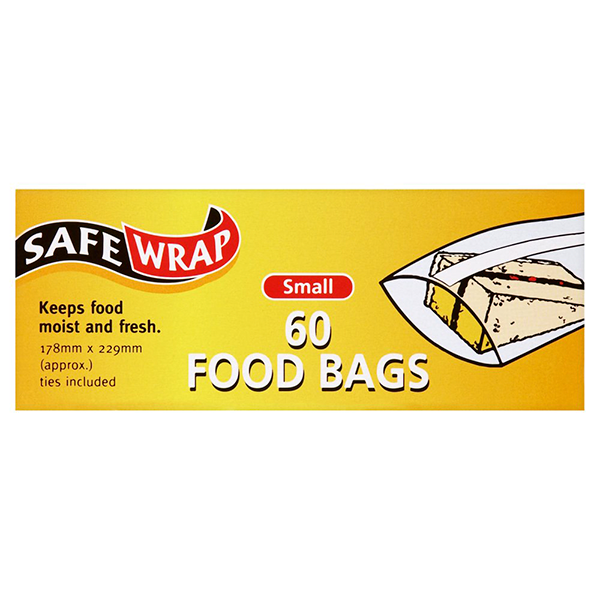 Safewrap Food Bags Small 60pcs