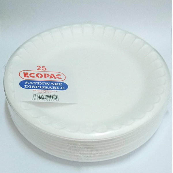 Sumukh Foam Plate 25pcs 9in
