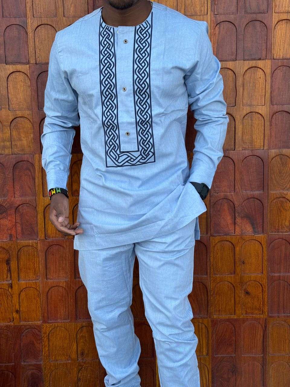 Agbada Men's African Clothing