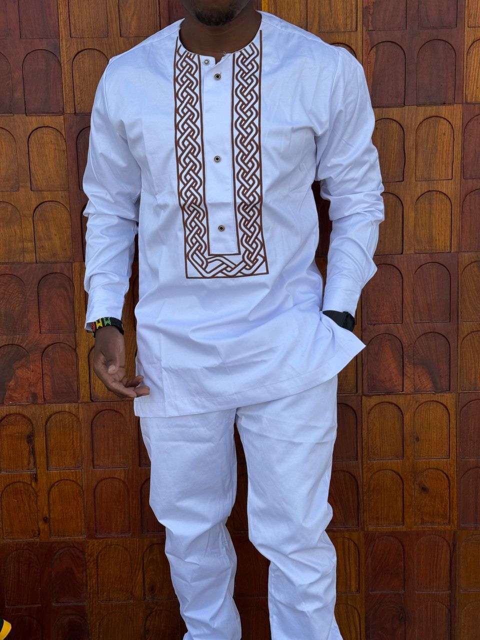 Agbada Men's African Clothing