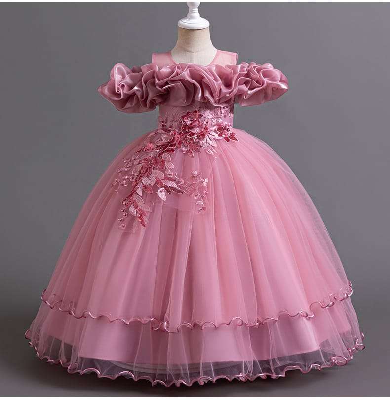 Mesh Fluffy Ball Gown Princess Dress
