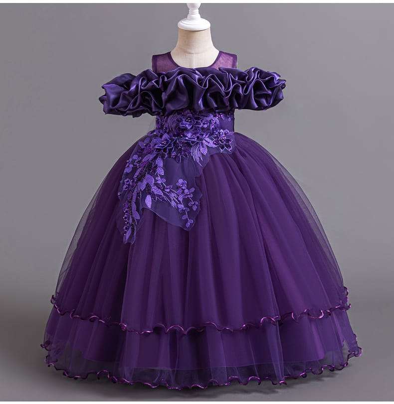 Mesh Fluffy Ball Gown Princess Dress